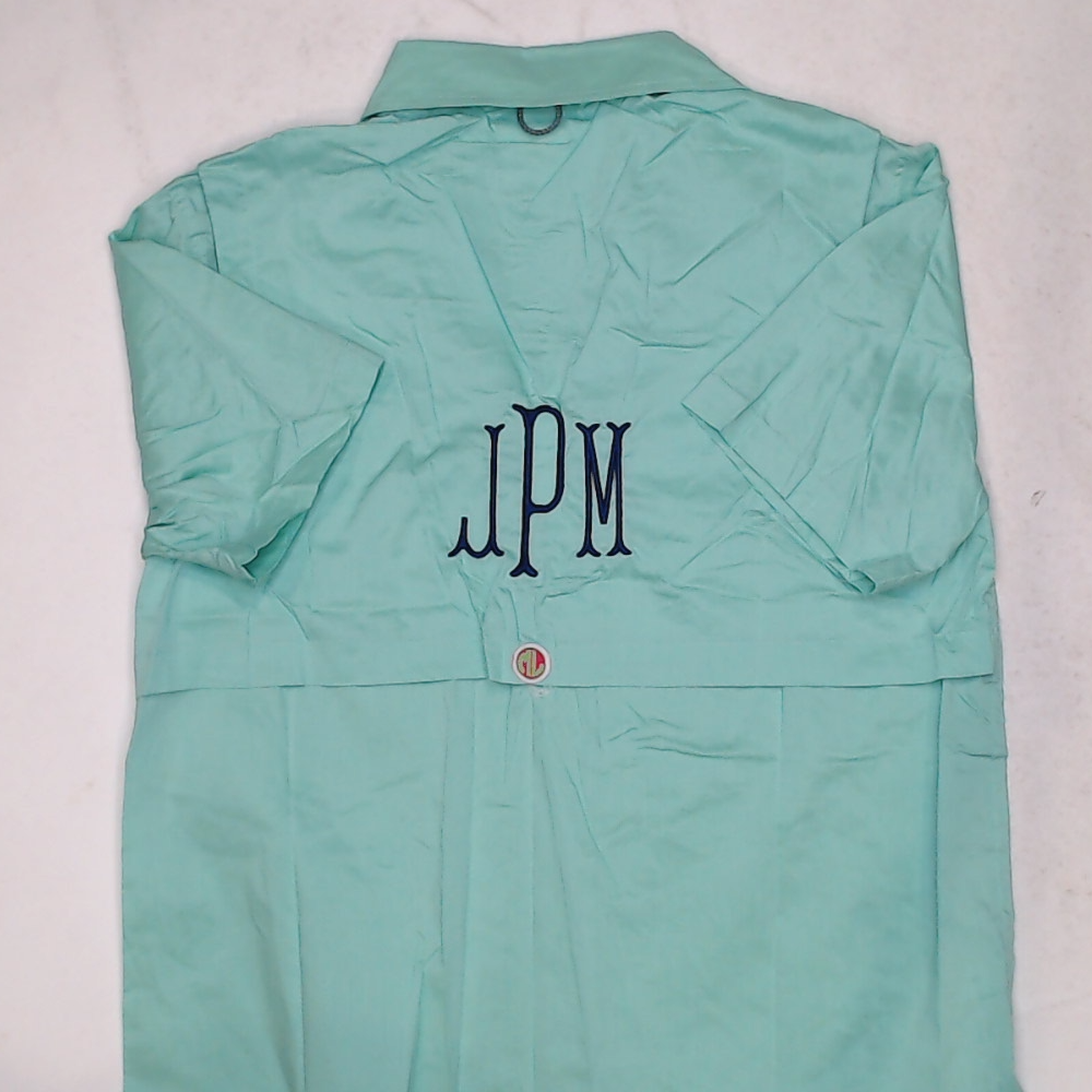 BLOOPER CLOTHING: Monogrammed Fishing Shirt