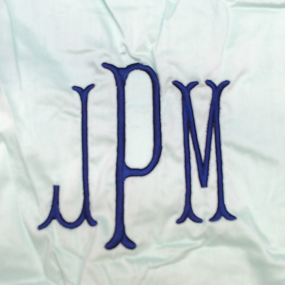 BLOOPER CLOTHING: Monogrammed Fishing Shirt