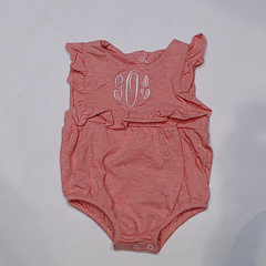 BLOOPER KIDS: Monogrammed Baby Soft Jersey Bubble