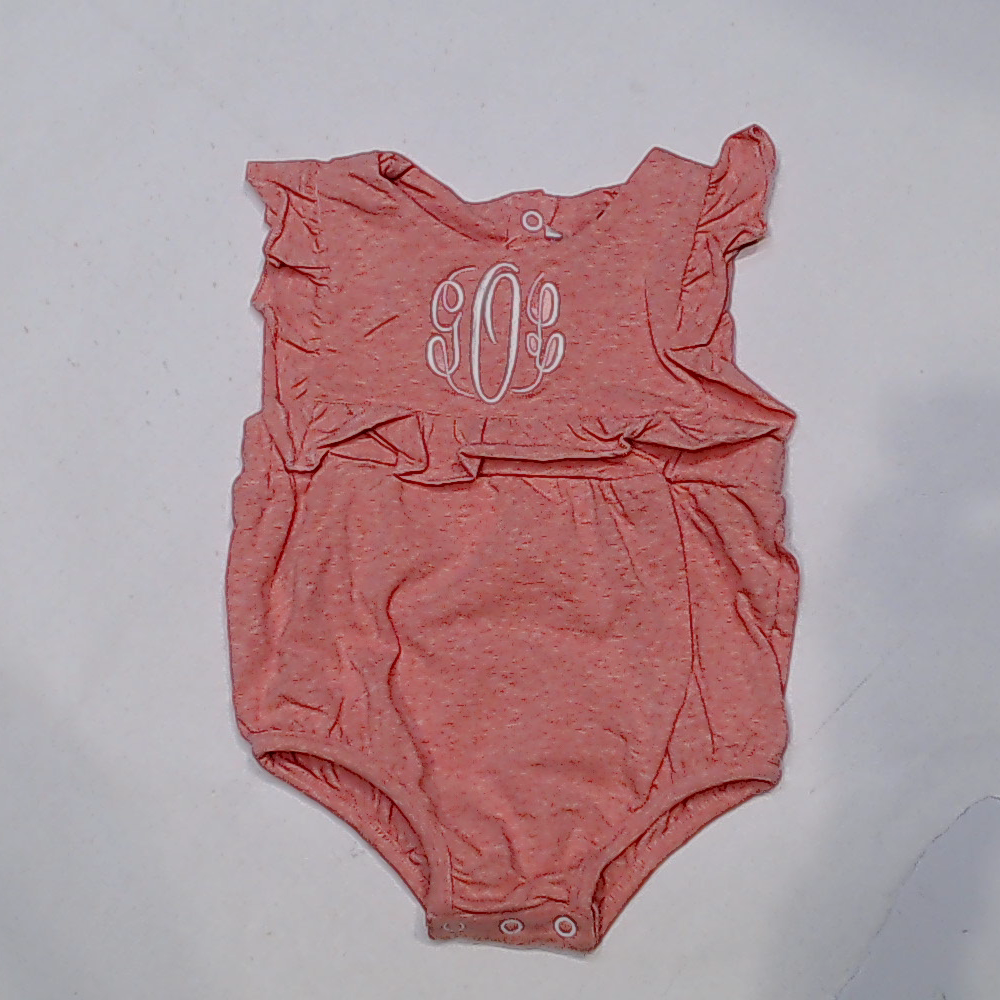 BLOOPER KIDS: Monogrammed Baby Soft Jersey Bubble