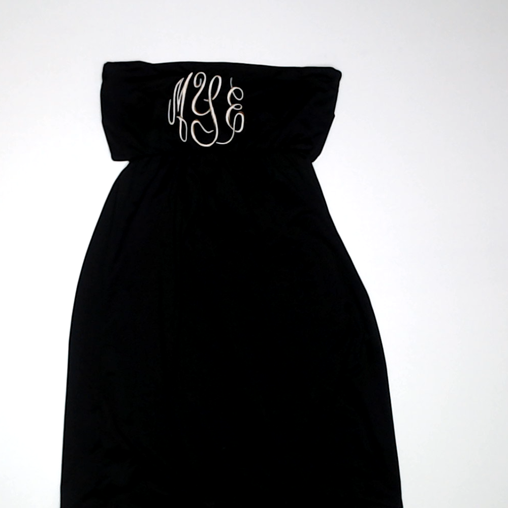 BLOOPER SWIM: Monogrammed Beach Cover Up