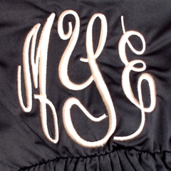 BLOOPER SWIM: Monogrammed Beach Cover Up