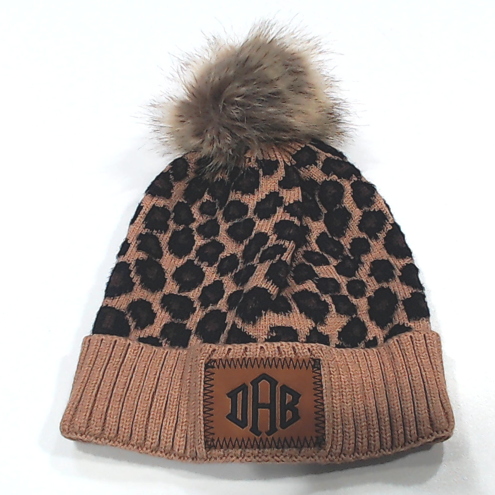 BLOOPER ACCESSORY: Monogrammed Pom Beanie