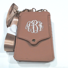 BLOOPER BAG: Monogrammed Phone Crossbody