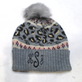 BLOOPER ACCESSORY: Monogrammed Pom Pom Beanie