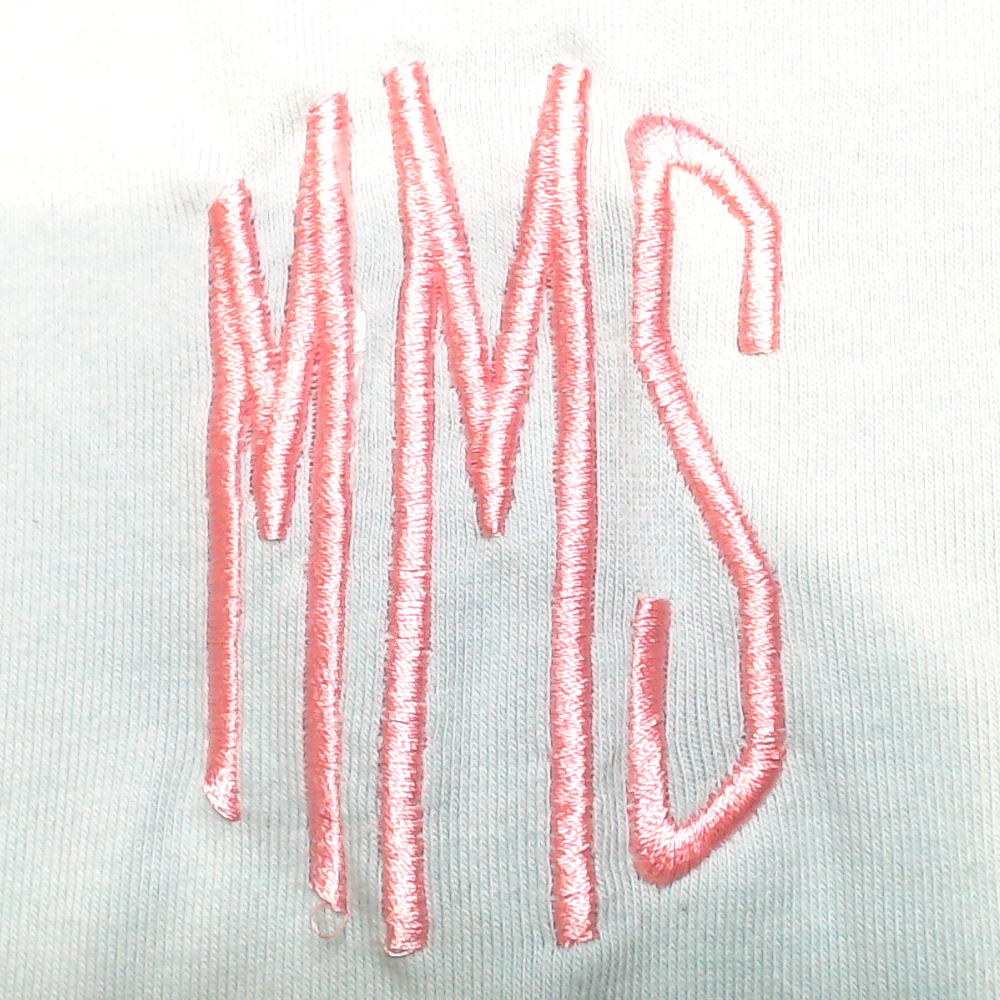 BLOOPER CLOTHING: Monogrammed Basic Tank Top