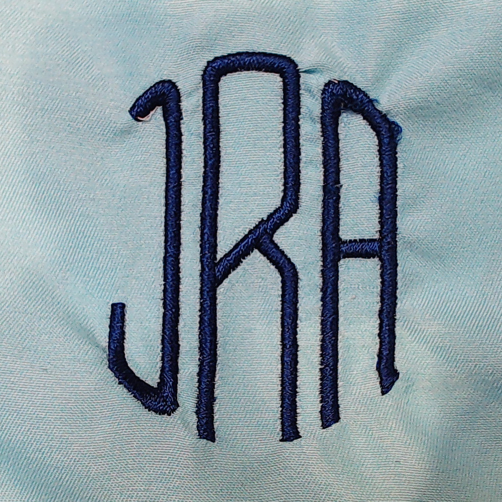 BLOOPER KIDS: Monogrammed Boys Swim Trunks