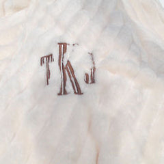 BLOOPER CLOTHING: Monogrammed Plush Robe