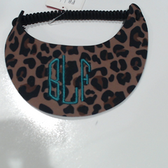 BLOOPER ACCESSORY: Monogrammed Foam Adjustable Visor