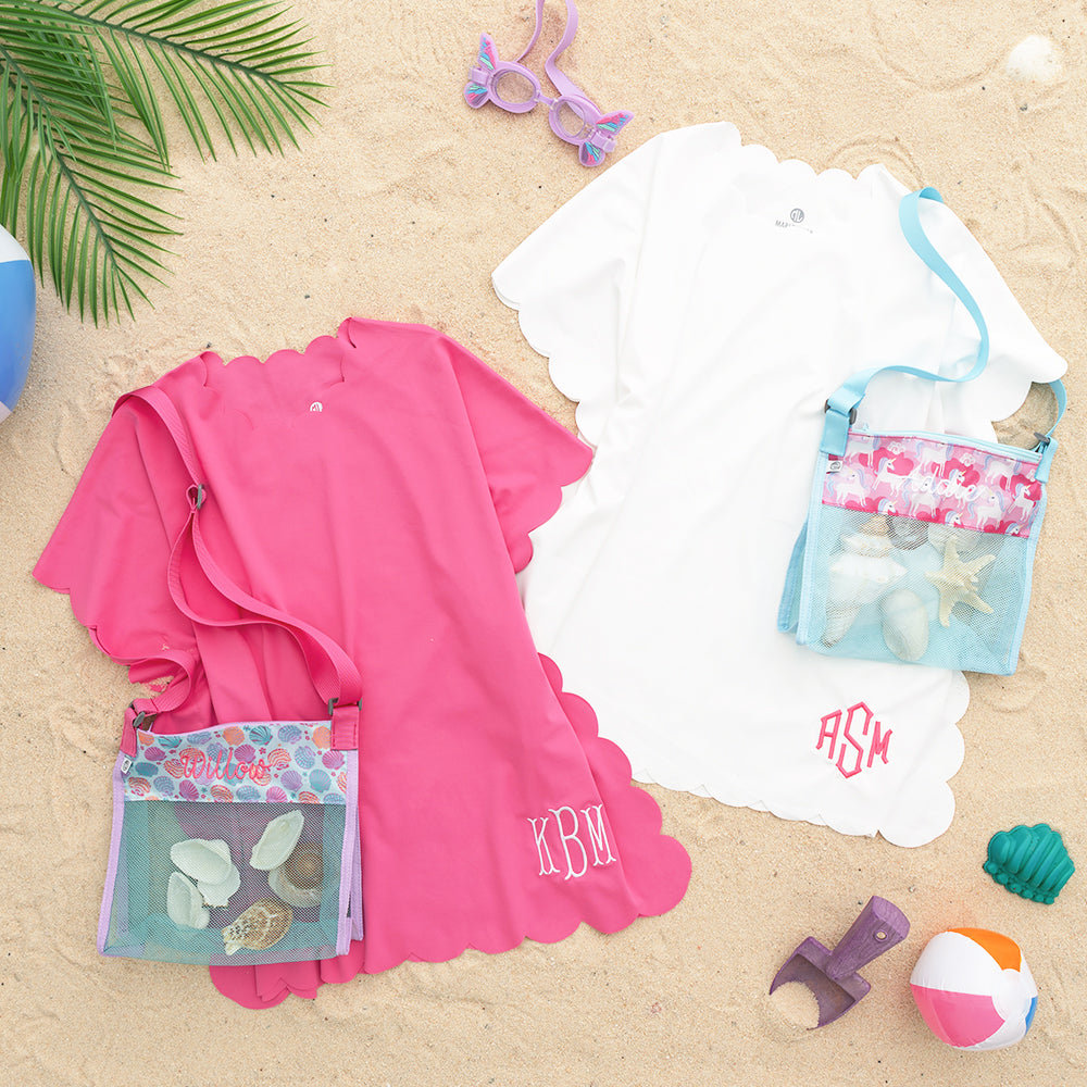 duo scalloped cover up
