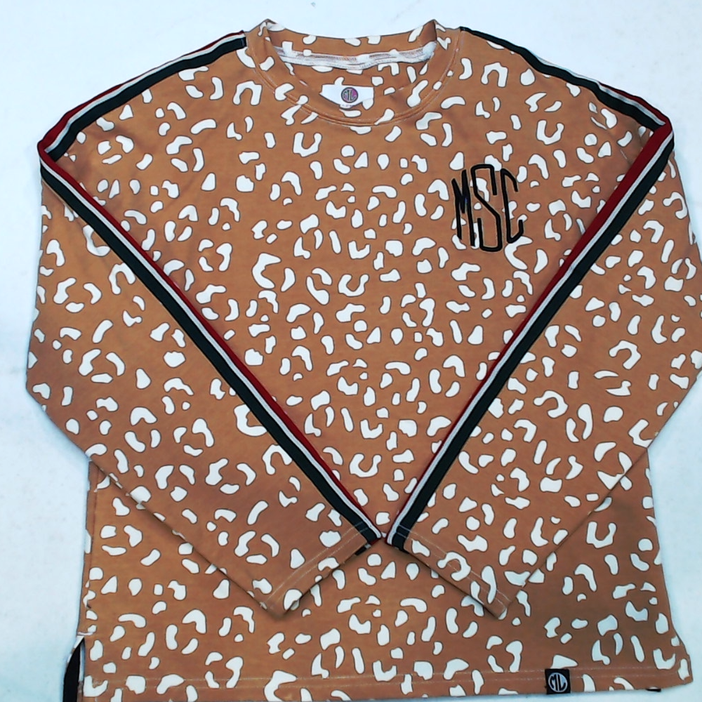 BLOOPER KIDS: Monogrammed Kids Striped Sleeve Shirt