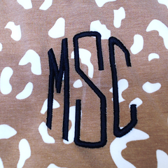 BLOOPER KIDS: Monogrammed Kids Striped Sleeve Shirt