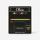 Personalized Back to School Chalkboard | Black