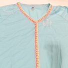 BLOOPER SWIM: Monogrammed Accent Cover Up