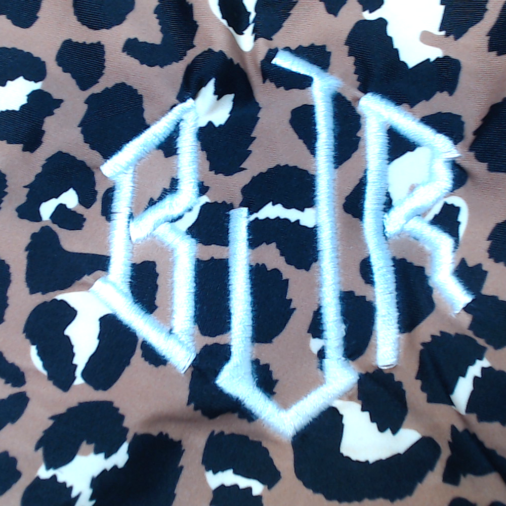 BLOOPER SWIM: Monogrammed Sarong