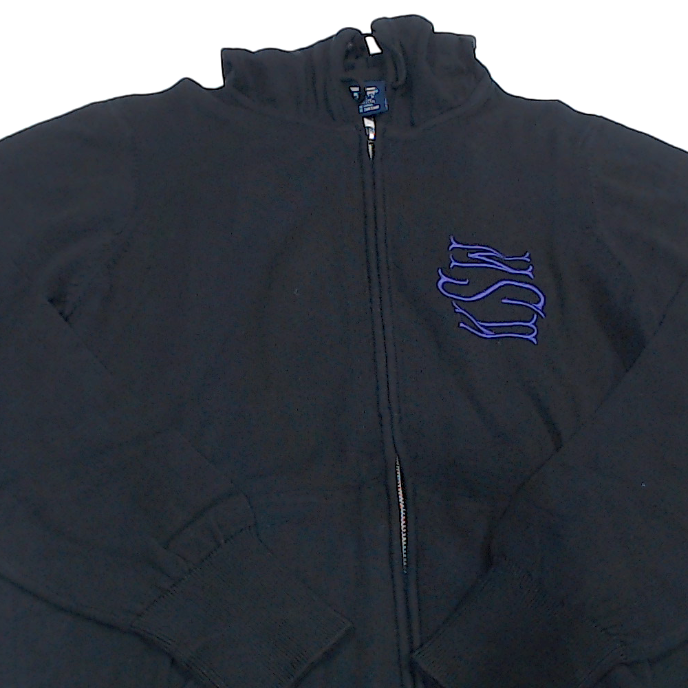 BLOOPER CLOTHING: Monogrammed Knit Sweater Jacket