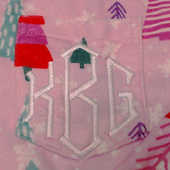 BLOOPER KIDS: Monogrammed Girls Nightgown