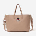 usc carry on travel tote in tan