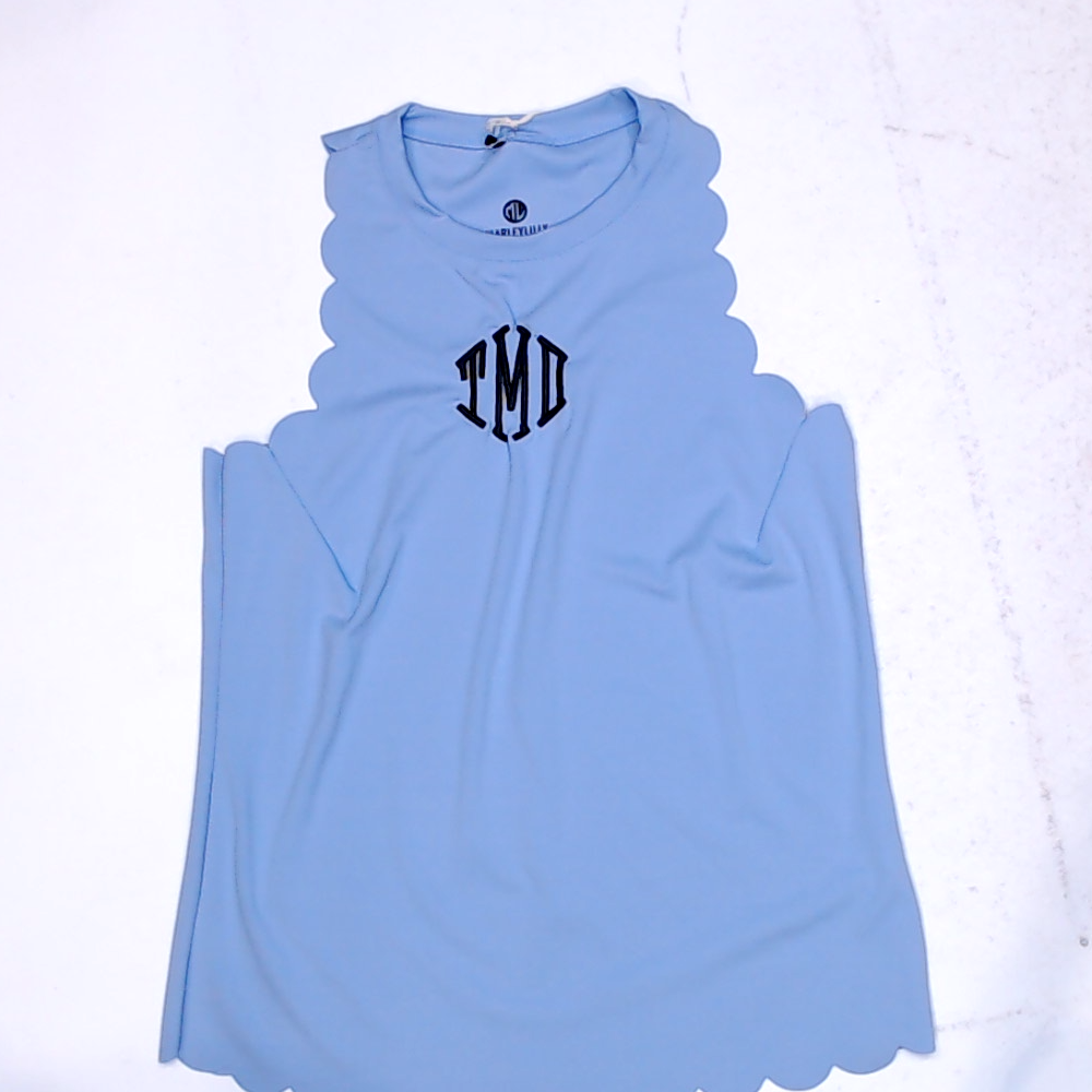 BLOOPER CLOTHING: Monogrammed Exercise Tank