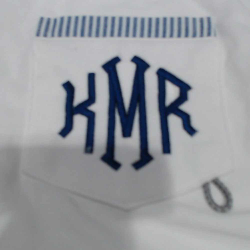 BLOOPER KIDS: Monogrammed Kids Long Sleeve Dockside Shirt