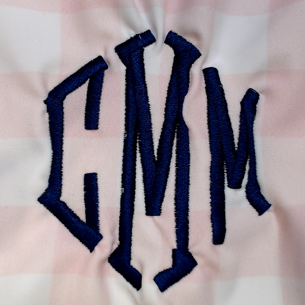 BLOOPER SWIM: Monogrammed Sarong