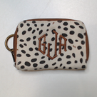 BLOOPER ACCESSORY: Monogrammed Keychain Wallet