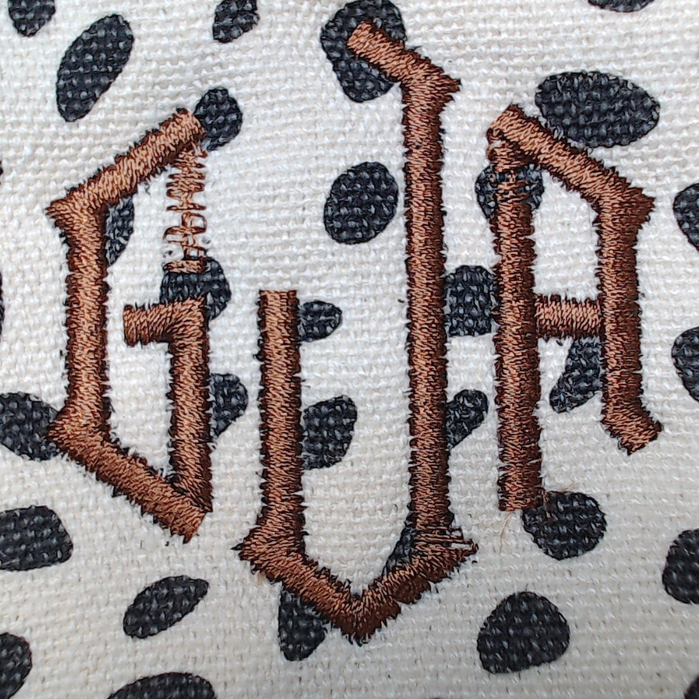 BLOOPER ACCESSORY: Monogrammed Keychain Wallet