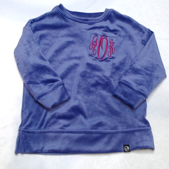 BLOOPER KIDS: Monogrammed Kids Softspun Sweatshirt