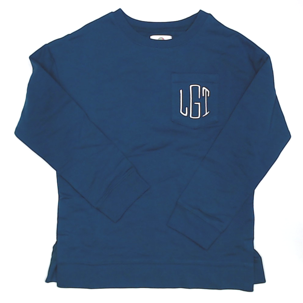 BLOOPER KIDS: Monogrammed Kids Crewneck Sweatshirt