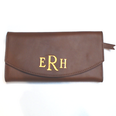 BLOOPER ACCESSORY: Monogrammed Leather Wallet