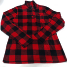 BLOOPER CLOTHING: Monogrammed Plaid Fleece Pullover