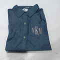 BLOOPER KIDS: Monogrammed Kids Button Down Tunic