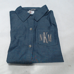 BLOOPER KIDS: Monogrammed Kids Button Down Tunic