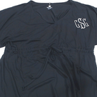 BLOOPER CLOTHING: Monogrammed Cinch Waist Cover Up