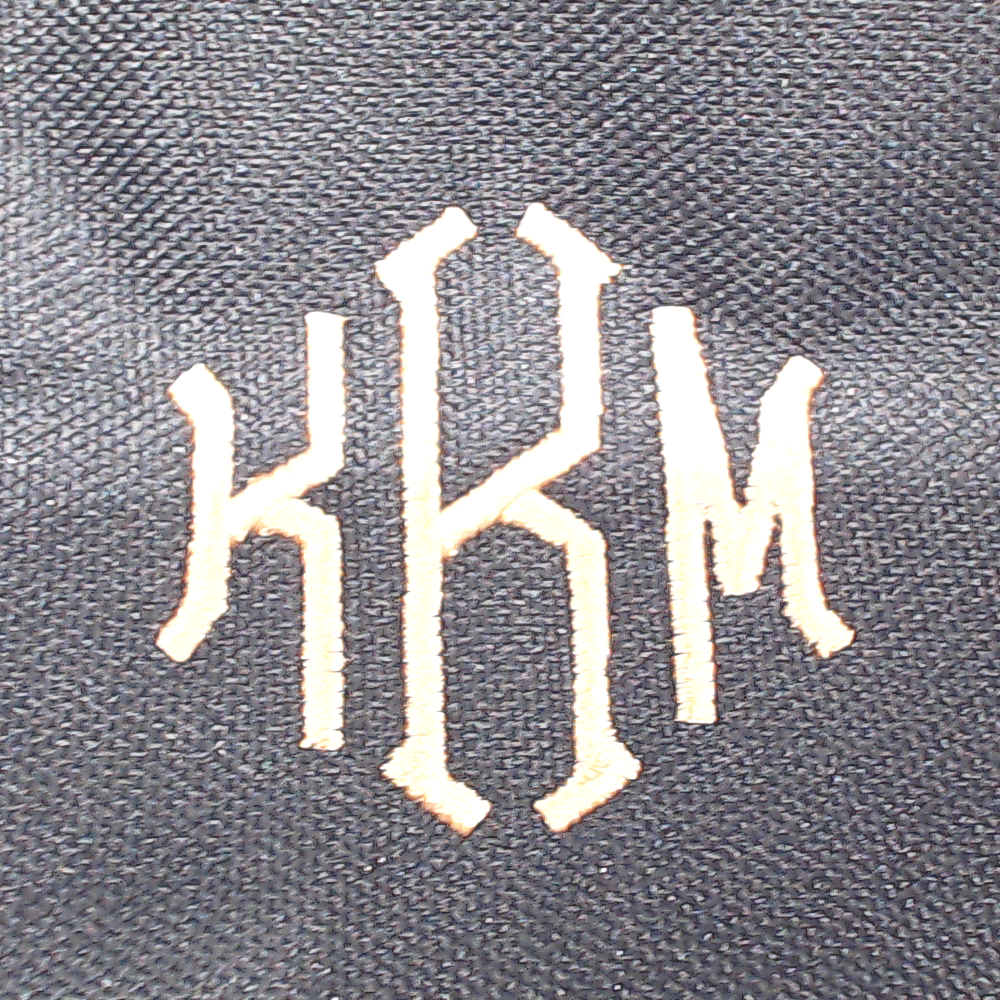 BLOOPER BAG: Monogrammed Makeup Bag