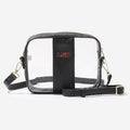 LSU Clear Stadium Crossbody Bag in Black