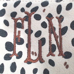 BLOOPER BAG: Monogrammed Keychain Wallet