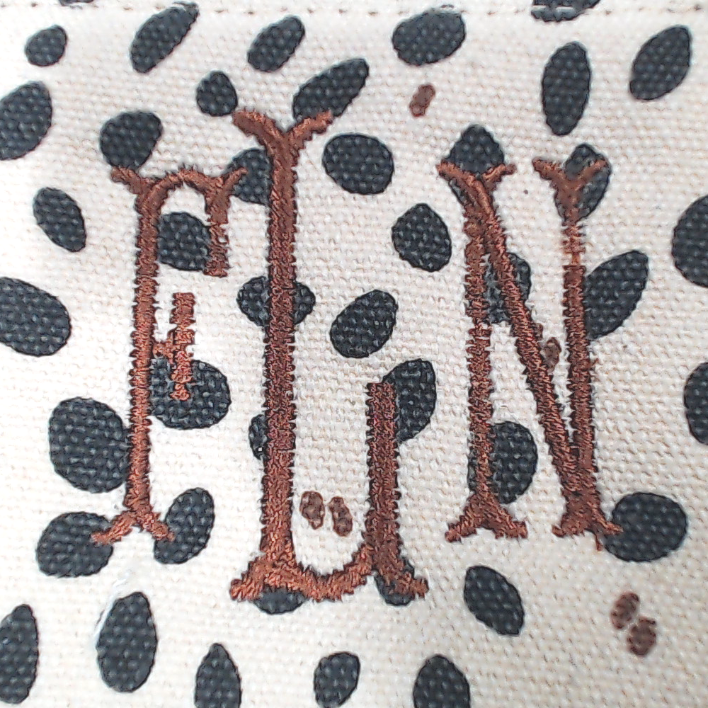 BLOOPER BAG: Monogrammed Keychain Wallet