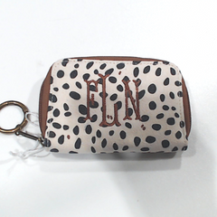 BLOOPER BAG: Monogrammed Keychain Wallet