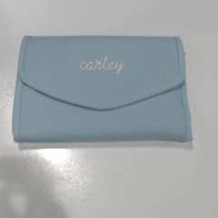 BLOOPER ACCESSORY: Monogrammed Travel Jewelry Organizer