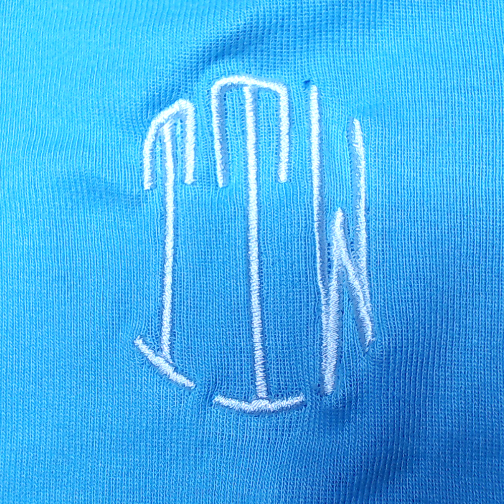 BLOOPER KIDS: Monogrammed Baby Layette Gown