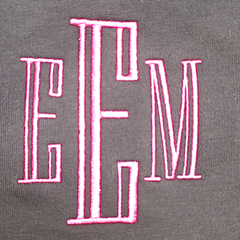 BLOOPER CLOTHING: Monogrammed Quarter Zip Pullover