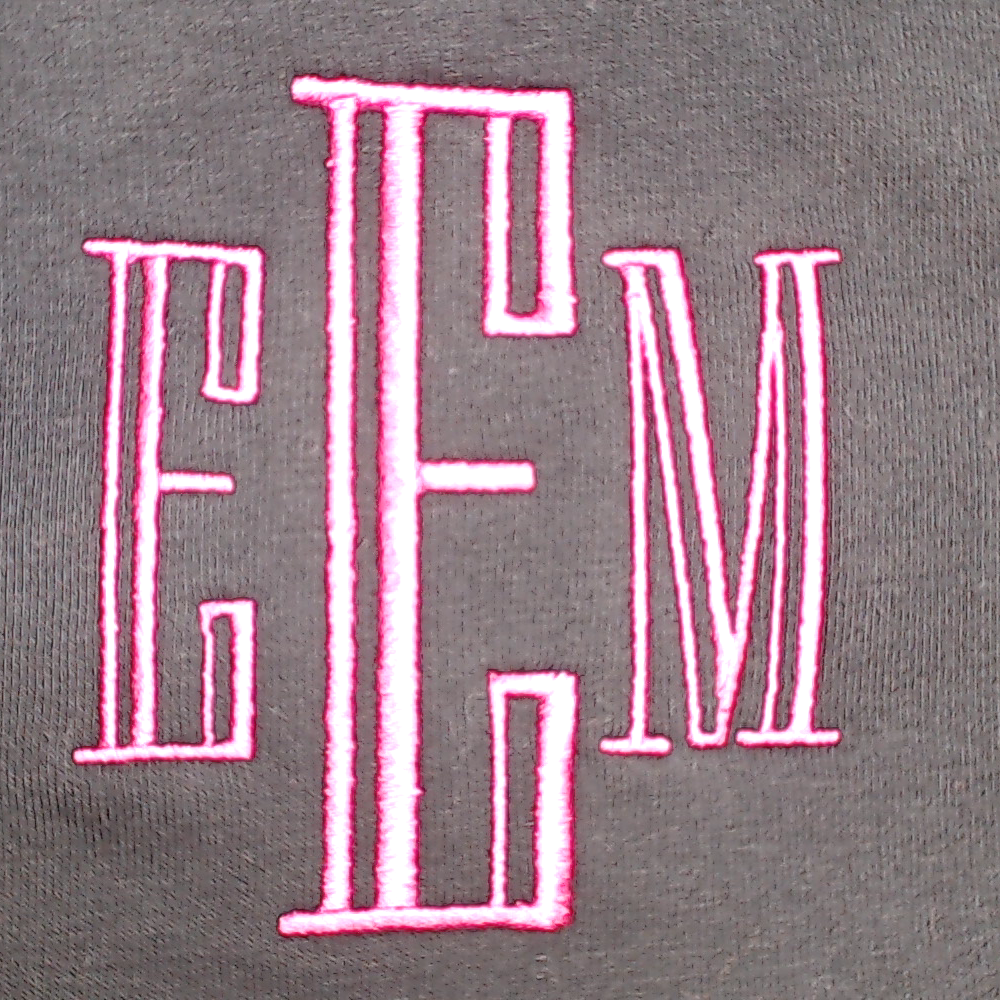 BLOOPER CLOTHING: Monogrammed Quarter Zip Pullover