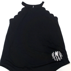 BLOOPER CLOTHING: Monogrammed Tank Top