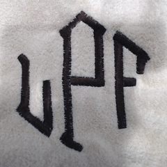 BLOOPER KIDS: Monogrammed Lovies