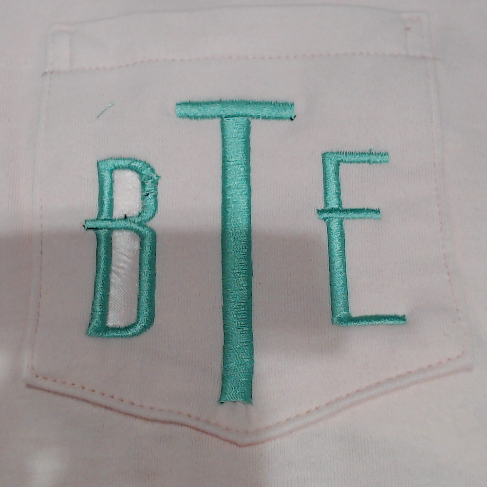 BLOOPER CLOTHING: Monogrammed Long Sleeve Shirt