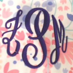 BLOOPER KIDS: Monogrammed Kids Weekend Bag