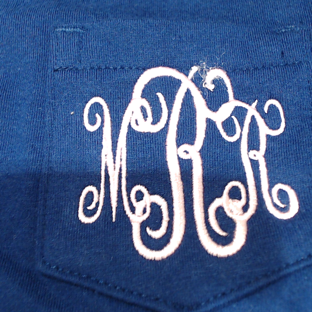 BLOOPER KIDS: Monogrammed Kids Short Sleeve Shirt