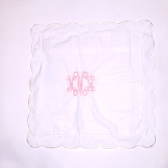 BLOOPER ACCESSORY: Monogrammed Pillow Sham
