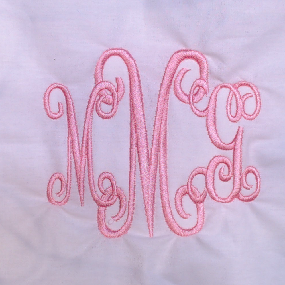 BLOOPER ACCESSORY: Monogrammed Pillow Sham